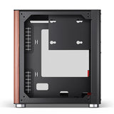 Jonsbo TK-0 BLACK computeretui Sort, Træ