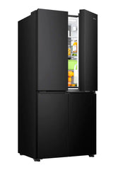 Hisense RQ5P470SAFD side-by-side køle-fryseskab Fritstående 483 L Sort