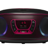 Denver TCL-212BT PINK Sort, Lyserød Bærbar CD-afspiller