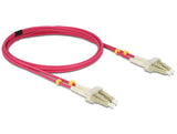 DeLOCK LC - LC, 2m InfiniBand og fiberoptisk kabel Violet