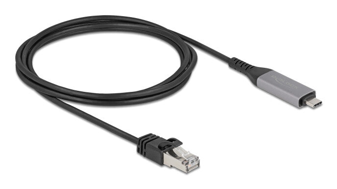 DeLOCK 60760 netværkskabel Sort, Anthracit 2 m Cat6