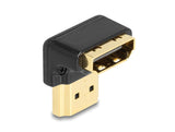 DeLOCK 60016 kabel kønsskifter HDMI Sort