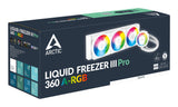 ARCTIC Liquid Freezer III Pro 360 A-RGB (White) Processor Alt-i-en væskekøler 12 cm Hvid 1 stk