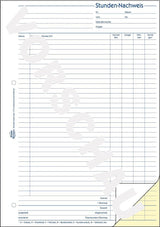 Avery 1773 regnskabsblanket og -bog A4 40 Sider