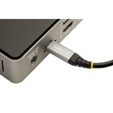 StarTech.com USB315CCV2M USB-kabel USB 3.2 Gen 1 (3.1 Gen 1) 2 m USB C 5 Gbit/sek. 100 W Sort, Grå