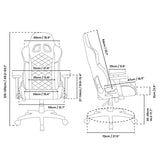 Arozzi Avanti Soft Fabric | Gaming Chair | SoftFabric | Moss Žalias Universal gamingstol Polstret vatteret sæde Sort, Grøn