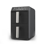 Maestro MR-761 frituregryde Dobbelt 10 L Enkeltstående 2400 W Varmluftsteger Sort