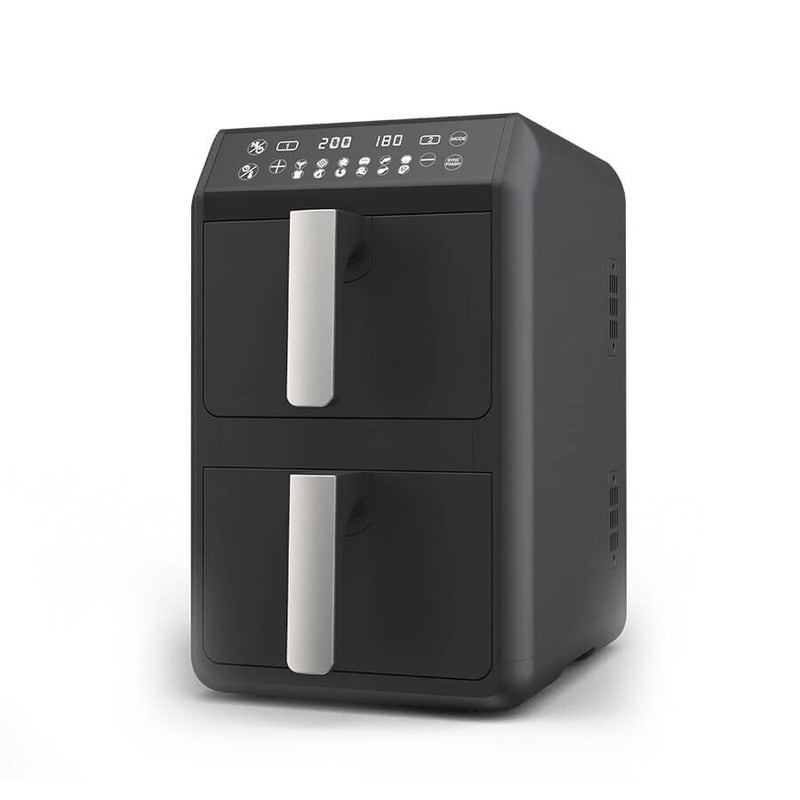Maestro MR-761 frituregryde Dobbelt 10 L Enkeltstående 2400 W Varmluftsteger Sort