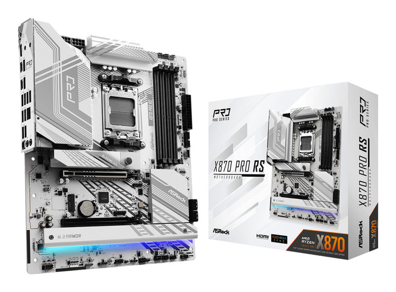 Asrock X870 PRO RS AMD X870 Sokkel AM5 ATX