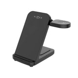 FIXED FIXPOS-SA-BK oplader til mobil enhed SmartWatch, Smartphone, Hovedtelefoner Sort USB Trådløs opladning Hurtig opladning Indendørs