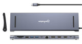 Manhattan 190305 dockingstation Ledningsført USB 3.2 Gen 1 (3.1 Gen 1) Type-C Sølv