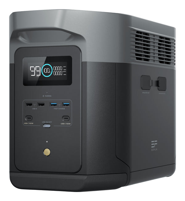 EcoFlow DELTA 2 Max Bærbar energistation Lithium jern fosfat (LiFePO4) 2400 W 23 kg
