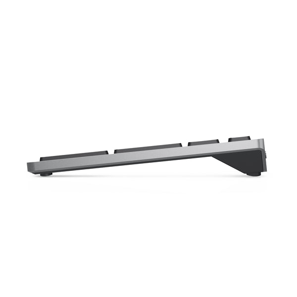 DELL KM7321W tastatur Mus inkluderet Kontor RF trådløs + Bluetooth QWERTY Nordisk Grå, Titanium