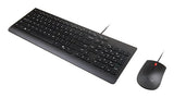 Lenovo 4X31R64409 tastatur Mus inkluderet Universel USB Dansk Sort