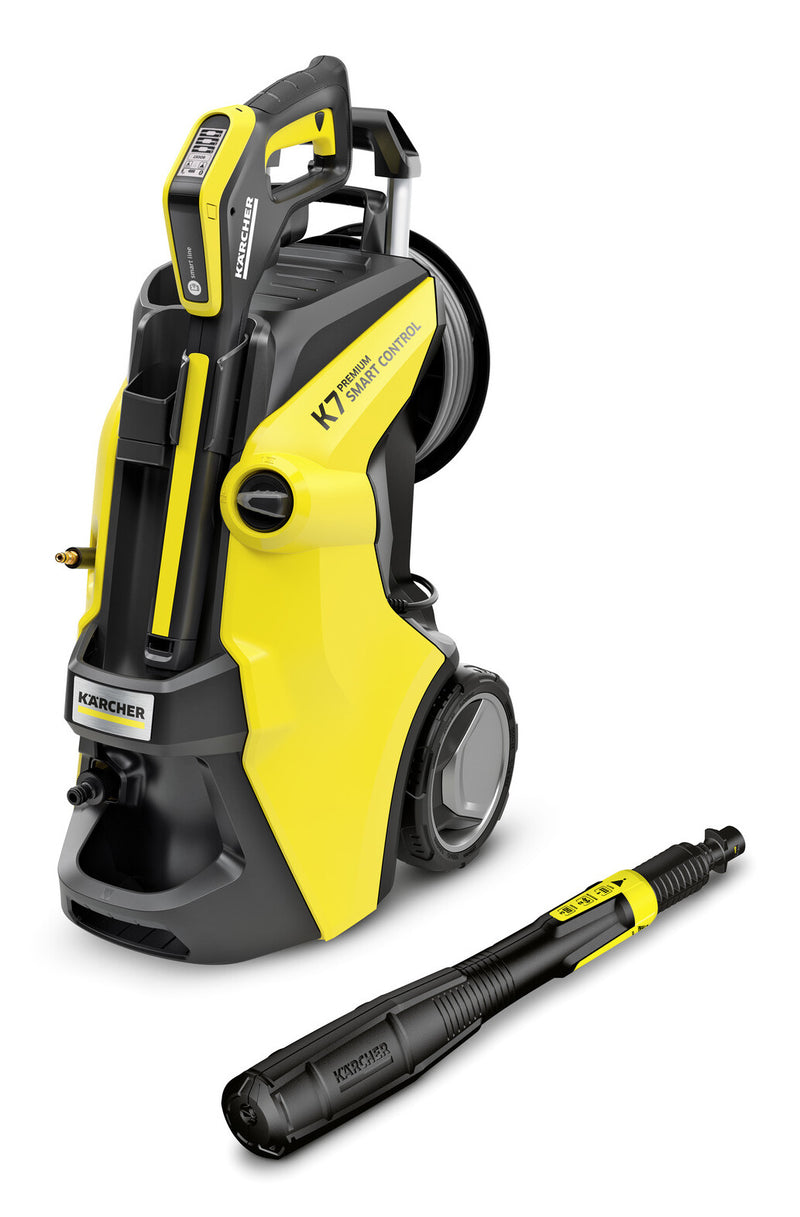 Kärcher K 7 Premium Smart Control Flex højtryksrenser Stående Elektrisk 600 l/t Sort, Gul
