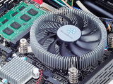 Silverstone SST-NT07-115X Computerkølesystem Chipset Køler 8 cm Sort, Metallic
