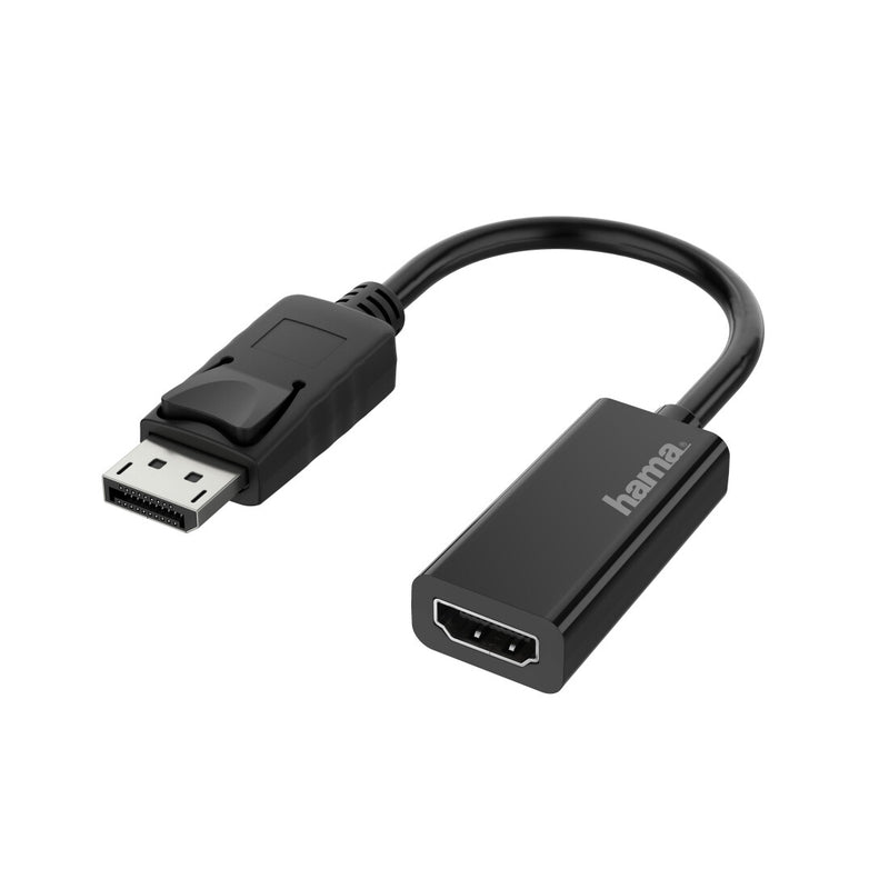 Hama 00200335 videokabel adapter DisplayPort HDMI Sort