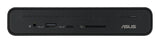 ASUS Triple Display USB-C Dock Duo DC301 Ledningsført Sort