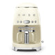 Smeg 50's Style Drypfilter kaffemaskine DCF02CREU Creme