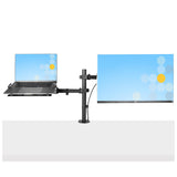 StarTech.com A2-LAPTOP-DESK-MOUNT skærmbeslag og -stativer 86,4 cm (34") Skrivebord Sort