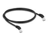DeLOCK 80275 netværkskabel Sort 1 m Cat6a S/FTP (S-STP)