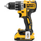DeWALT DCD791D2-QW bor Nøglefri 1,5 kg Sort, Gul
