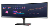 Lenovo ThinkVision P49w-30 computerskærm 124,5 cm (49") 5120 x 1440 pixel Dual WQHD LED Sort