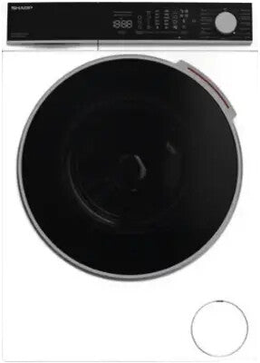 Sharp ES-WNFL814CWDA-CH vaskemaskine Front-læsning 8 kg 1400 rpm Hvid