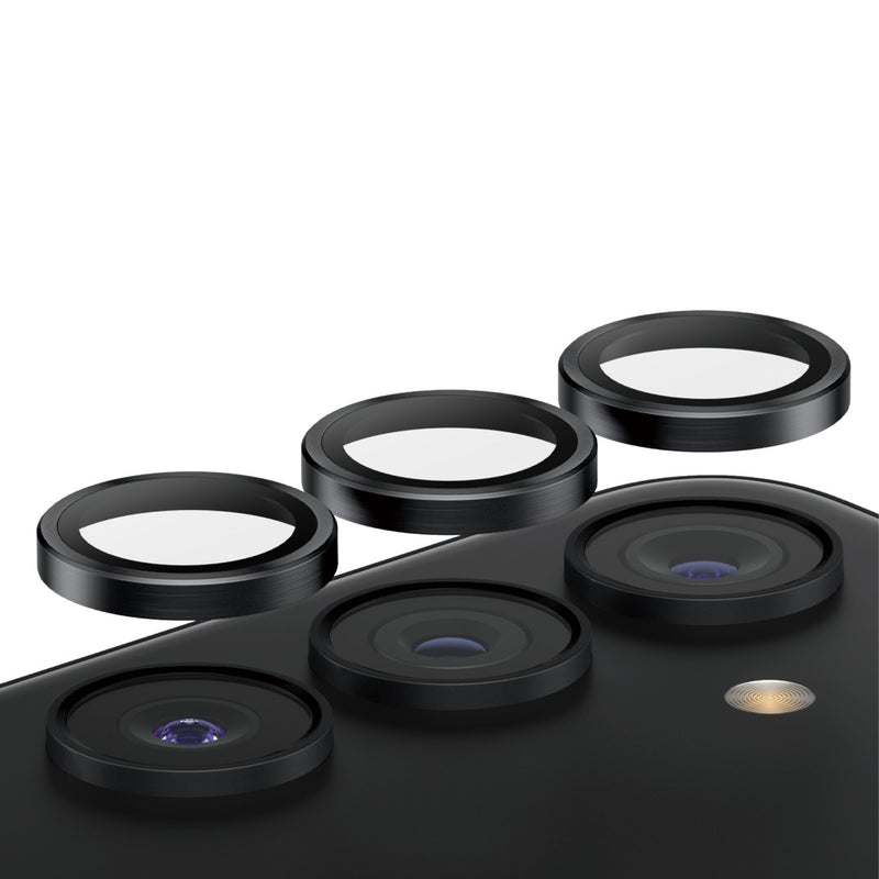PanzerGlass ® Hoops® Kameralinsebeskytter Sort Samsung Galaxy S24 | S23 | S23+