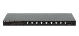 Eaton NG8POE-M2 netværksswitch Ikke administreret Gigabit Ethernet (10/100/1000) Strøm over Ethernet (PoE) Bord-/vægmontering Sort