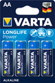 Varta Longlife Power AA Engangsbatteri LR06 Alkaline