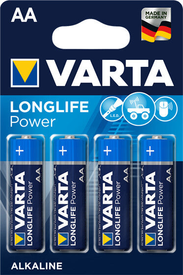 Varta Longlife Power AA Engangsbatteri LR06 Alkaline
