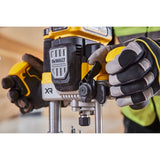 DeWALT DCW620H2-QW router og overfræser Sort, Gul 23000 rpm