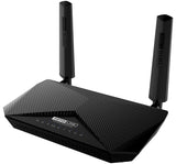 TOTOLINK LR1200 Router WiFi AC1200 Dual Band trådløs router Hurtigt ethernet Dual-band (2,4 GHz / 5 GHz) 4G Sort