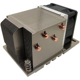 Inter-Tech A-26 Processor Køler 6 cm Sort, Sølv