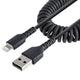 StarTech.com RUSB2ALT50CMBC Lightning kabel 0,5 m Sort