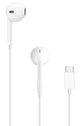 Apple EarPods (USB-C) Headset Ledningsført I ørerne Opkald/musik USB Type-C Hvid