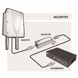 ALLNET ALL95101 overspændingsbeskytter Sølv