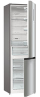 Gorenje NRK6202AXL4 Fritstående 331 L Grå, Metallic, Hvid