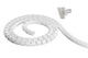 Deltaco Kabelskjuler i nylon, 25mm diameter, værktøj, 10m, hvid