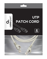 Gembird PP6U-1.5M netværkskabel Grå 1,5 m Cat6 U/UTP (UTP)