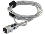 Navilock 20643 kabellås Sølv 1,8 m