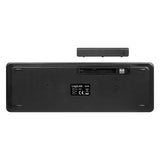 2Direct ID0188 tastatur Hjemme/kontor RF trådløst QWERTZ Tysk Sort