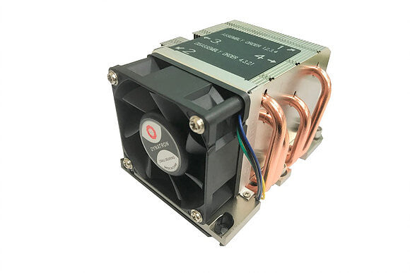 Dynatron B5 Computerkølesystem Processor Køler Aluminium, Sort