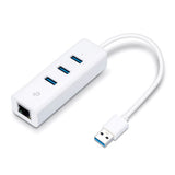 TP-Link UE330 dockingstation Ledningsført USB 3.2 Gen 1 (3.1 Gen 1) Type-A Hvid