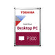 Toshiba P300 harddisk 6 TB 5400 rpm 128 MB 3.5" Serial ATA III