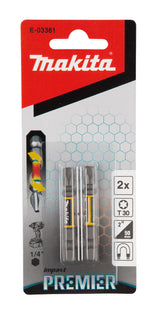 Makita E-03361 skruetrækker bit 2 stk