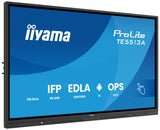 iiyama TE5513A-B3AG skilte display Interaktivt fladpanel 138,7 cm (54.6") LCD Wi-Fi 500 cd/m² 4K Ultra HD Sort Berøringsskærm Indbygget processer Android 24/7