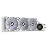 Sharkoon S90 Processor Alt-i-en væskekøler 12 cm Hvid 1 stk