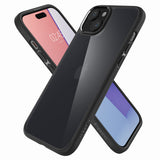Spigen ACS06656 mobiltelefon etui 17 cm (6.7") Cover Sort, Transparent